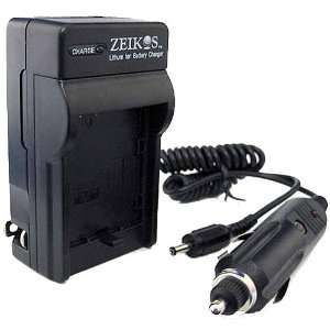  Zeikos ZE CHLPE6 AC/DC Charger for Canon LP E6 Battery 