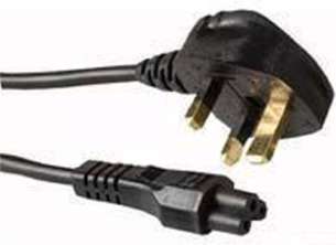 NEW Clover Leaf Power Supply C5 Laptop Mains Cable Lead  