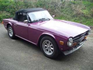 TRIUMPH TR6 FINISHED IN MAGENTA STUNNING 1973  