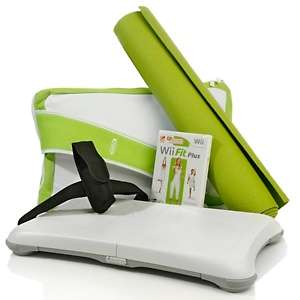 Nintendo Wii Fit Plus Game with Balance Board and Workout Kit  