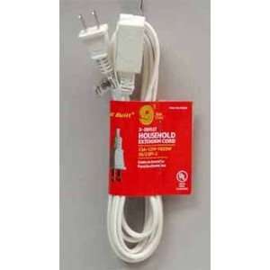  9 Foot U/L White Extension Cord Case Pack 50: Everything 