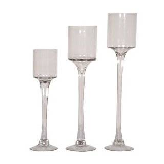 Hurricane Candle Holder, Vases, H 16, Open D 4, Clear (6 PCS)
