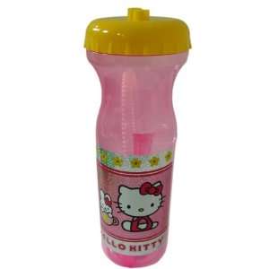  Hello Kitty Water Bottle with Straw Toys & Games