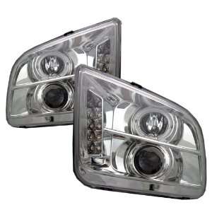    05 06 FORD MUSTANG PROJECTOR HEADLIGHTS CHROME LED Automotive