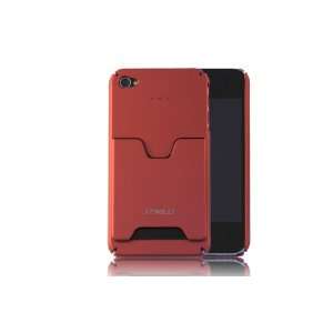   Traveller Ultra Slim Polycarbonate Case for iPhone 4 (Red) (AT&T ONLY