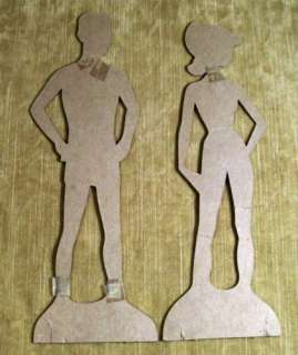 Barbie and Ken Cut Outs Paper Dolls #1971 150+ pieces  