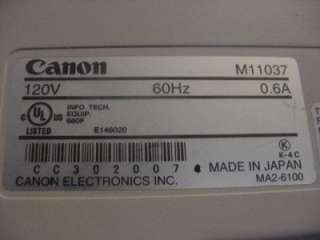 CANON DR 3080C Color SCSI Document Scanner M11037  