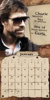 Chuck Norris 2012 Calendar   NEW  