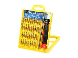 Syba SY ACC65041 30 Piece Precision Screwdriver Set with Bright Yellow 