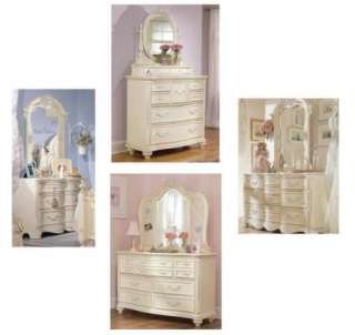   McClintock Romance Dresser Drawer Chest Bureau & Mirror Lea Furniture