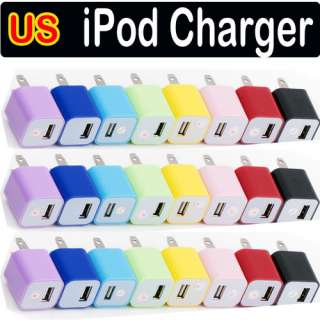 USB Adapter Wall Charger iPhone 3G 4G iPod Touch nano 2  