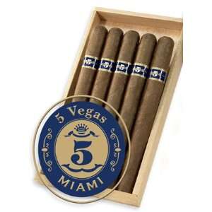  5 Vegas Miami   Toro   Box of 20 Cigars