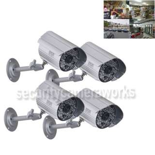   Night Vision CCTV Surveillance Security Camera with 4 Channel DVR Card