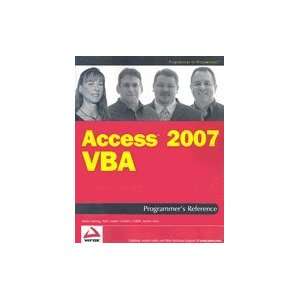  Access 2007 VBA Programmers Reference [PB,2007] Books