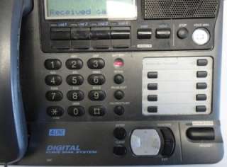   KX TG4000B TELEPHONE SYSTEM 4 LINE WITH EXTRA HONE AND HANDSET TG2632B