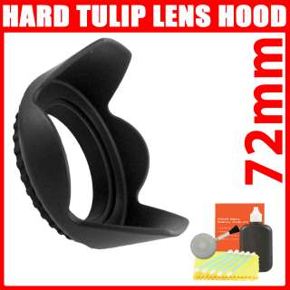 72mm Hard Tulip Lens Hood Kit f Canon XL1 XL2 XL1S Professional 