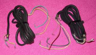 telephone phone cords, Western Electric, rubber, vintage, parts 