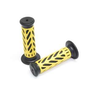 ATVs and WATERCRAFTS Web Gel Style Hand Grips Yellow COLOR ATV QUAD 