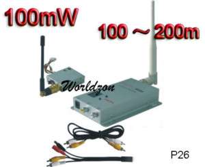 2G 100MW Wireless Audio Video Transmitter&receiver  