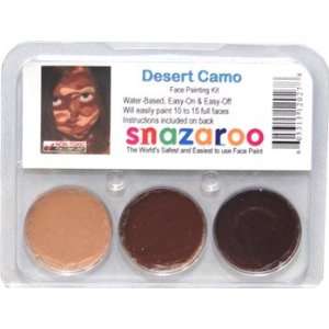  Desert Camo THEME PACK Snazaroo Face Paint Theme Set Toys 
