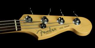   Fender American Deluxe Jazz Bass Electric J Bass Guitar Blonde  
