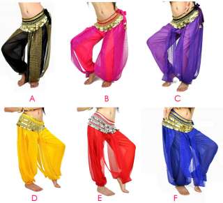 New 6Styles Yoga Shining bloomers and Belly Dance Pants
