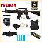 Tippmann US Army Alpha Black Paintball Gun Chest Neck Protector MEGA 