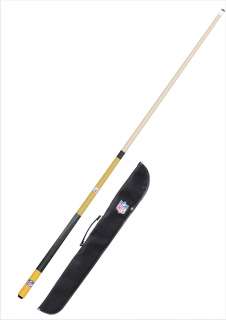 PITTSBURGH STEELERS LOGO 57 BILLIARD POOL CUE STICK WITH CASE COMBO 