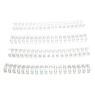 Silver Spiral O 19 Loop Wire Binding Combs   90pk  