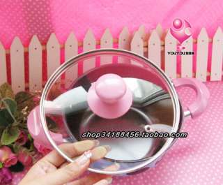 Stitch Disney 19cm Pink Handle Boiling Pot Multi Use  