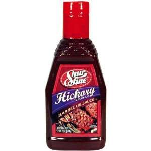 Shurfine Hickory Barbecue Sauce   12 Pack  Grocery 