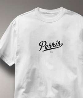 Perris California CA METRO WHITE Hometown So T Shirt XL  