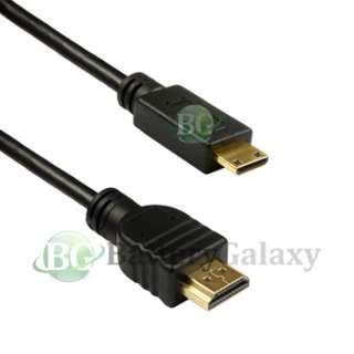 15 FT HDMI to Mini HDMI Type C Cable for HDTV DV 1080p  
