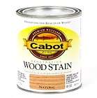 Cans of Cabot Penetrating Wood Stain Quart   Natural