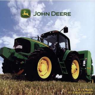 John Deere Tractors Exclusive 2012 Wall Calendar 1438820216  