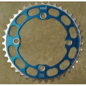 Chop Saw I BMX Bicycle Chainring 4 Bolt 104 bcd   39T   BLUE ANODIZED