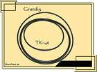 Grundig TK 745 Riemen rubber belts Tape recorder items in BlackReel 