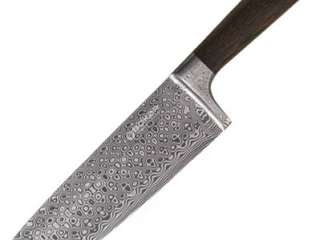   GERMANY 180 LAYER DAMASCUS STEEL ROSEWOOD HANDLE CHEFS KNIFE NIB