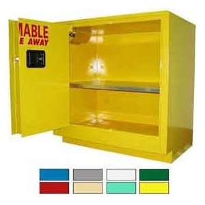   ® 24 Gallon Sliding Door Laboratory Cabinet Yellow 