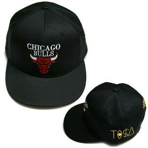 CHICAGO BULLS TISA TI$A Cap Hat (BLACK_GOLD)  