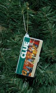 Clue Board Game Christmas Ornament  