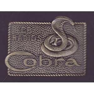  Cobra CB Radios Used Belt Buckle 