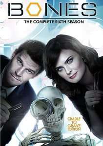 Bones The Complete Sixth Season DVD, 2011, 6 Disc Set  