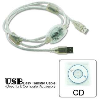 USB computer PC to PC file sharing easy Transfer Cable  