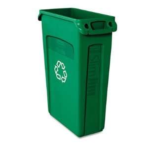 RUBBERMAID COMMERCIAL PROD. Slim Jim Recycling Container w 