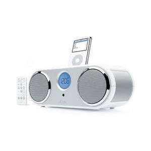  JWIN iLuv Alarm Clock Radio for iPod in White Electronics