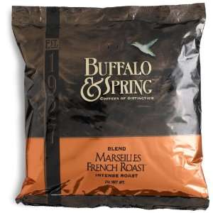 Buffalo & Spring Marseilles French Roast, Whole Bean Coffee, 2 Pound 