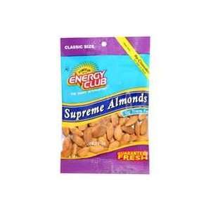 Continental Concession ECSRA12 Supreme Raw Almonds 3 Oz (Pack of 12 