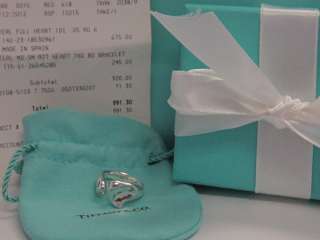 Tiffany Elsa Peretti Full Heart Diamond Ring 925 BRAND NEW!!!  