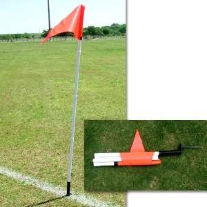   Segmented Athletic Field Corner Flags   Set of 4: Sports & Outdoors